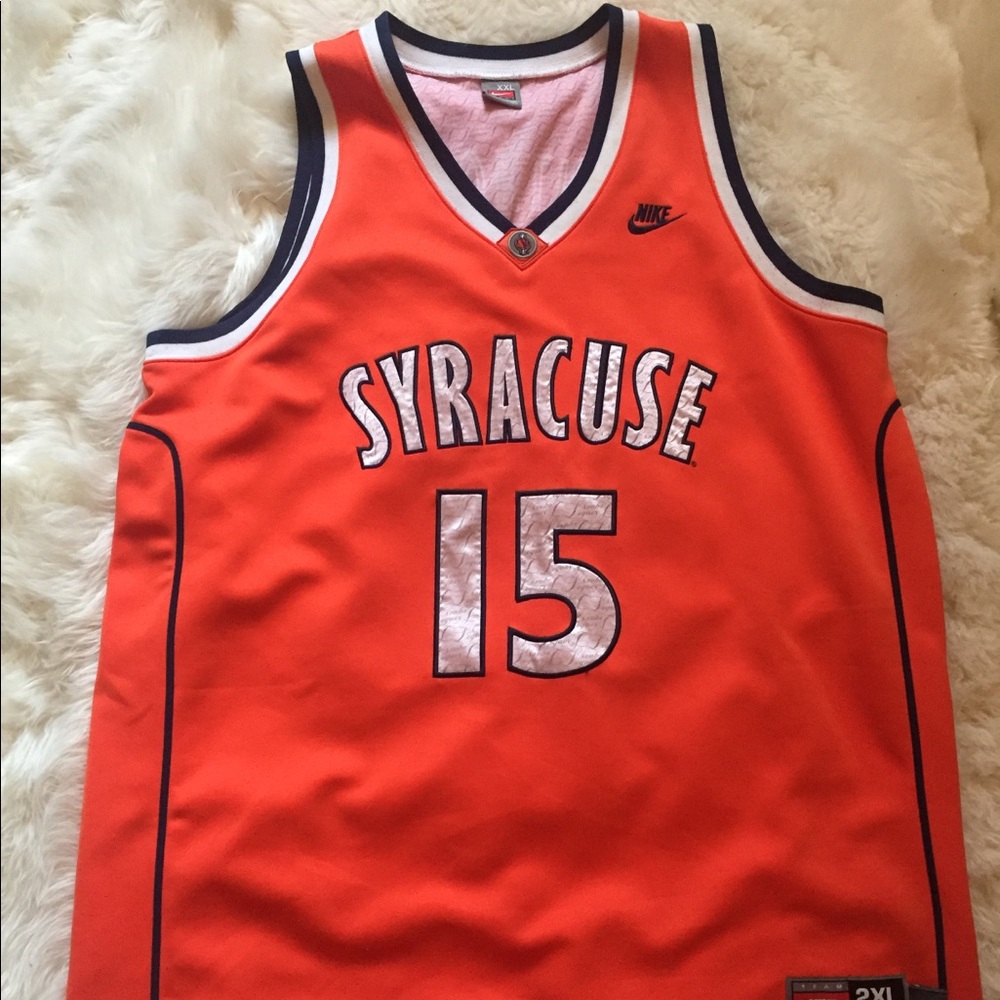 Carmelo Anthony throwback Syracuse Jersey.